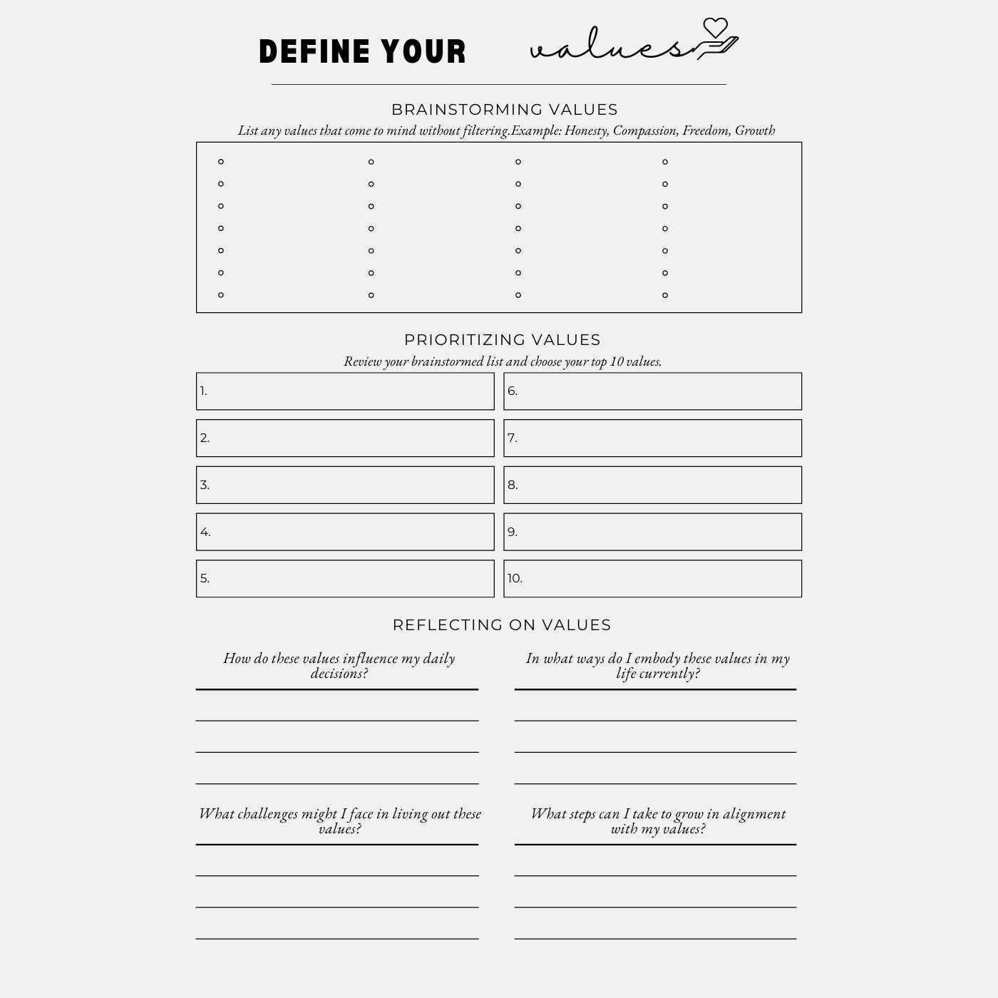 MENTAL HEALTH PLANNER